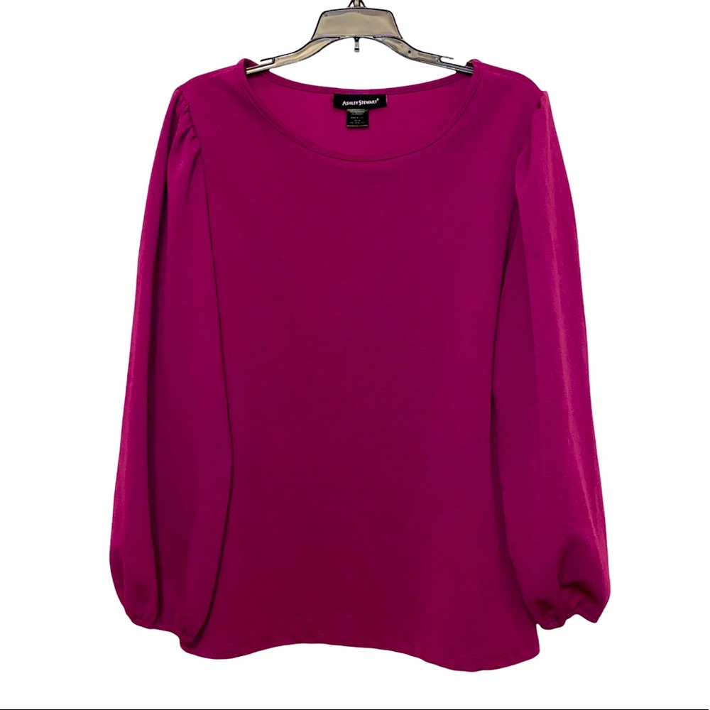 Ashley Stewart Purple Blouse - Size 14/16